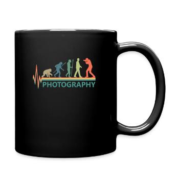 rythme photographie vintage vintage - Mug uni - noir - Droite