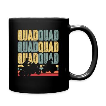 Quad Quad Sport - Mug uni - noir - Droite