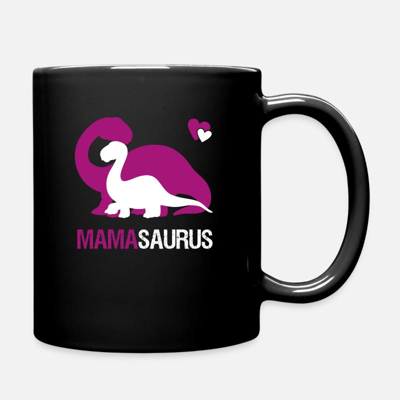 Mamasaurus pour maman et enfants | cadeau - Mug uni - noir