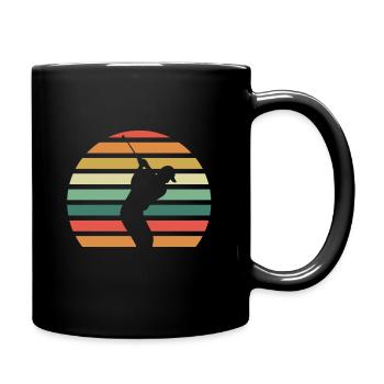 Golf - Tasse einfarbig - Schwarz - Rechts
