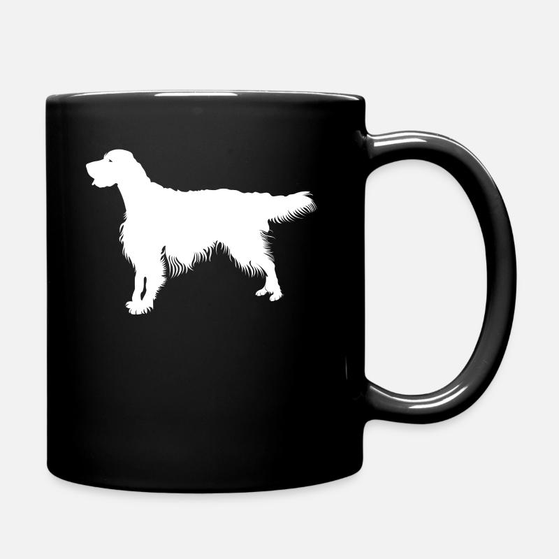 English Setter - Tasse einfarbig - Schwarz