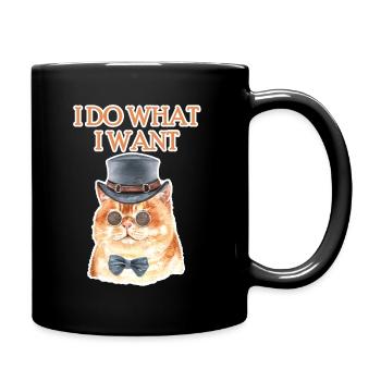 Cats Rebellion - Full Colour Mug - black - Right