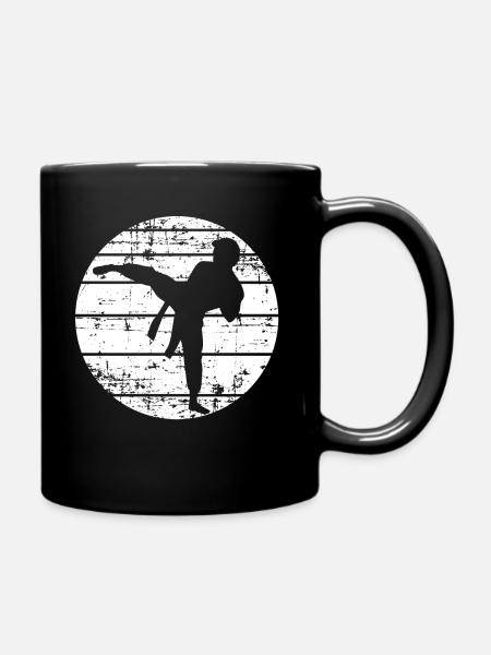 Martial arts - Full Colour Mug - black