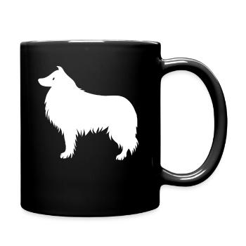 collie - Full Colour Mug - black - Right
