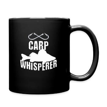 Drôle de pêche à la carpe Cadeau de poisson d'eau - Mug uni - noir - Droite