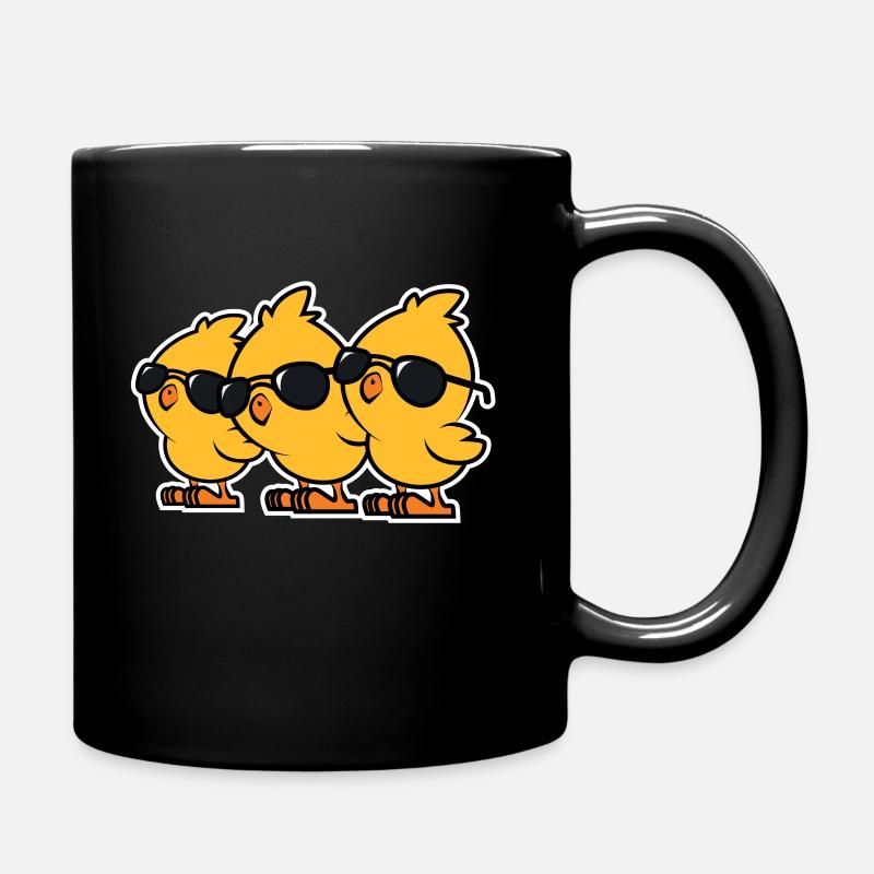 Chicks - Full Colour Mug - black