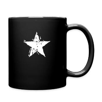 star - Full Colour Mug - black - Right