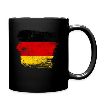 Allemagne - Mug uni - noir - Droite