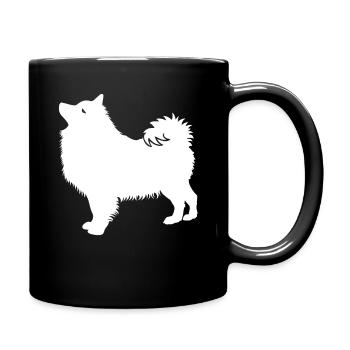 Finnischer Lapphund - Tasse einfarbig - Schwarz - Rechts