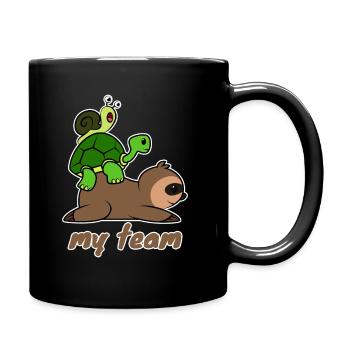 Team Slow - Full Colour Mug - black - Right