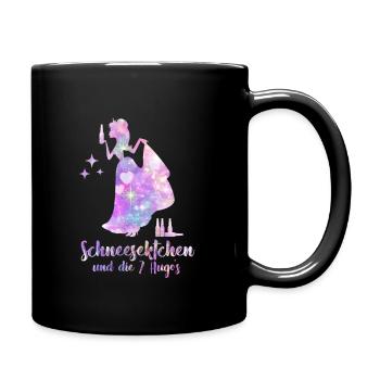 Les 7 Hugos - Mug uni - noir - Droite