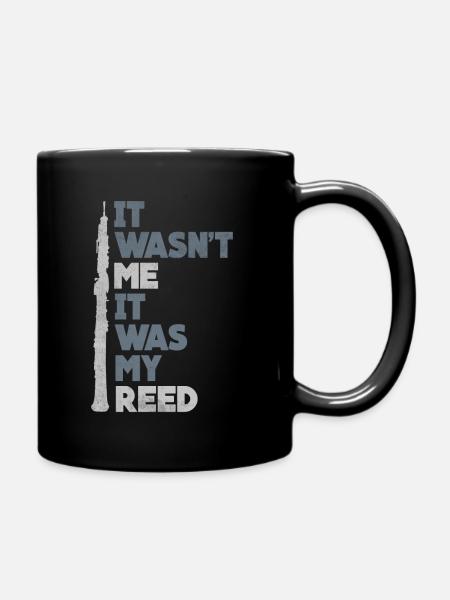 Mon hautbois - Mug uni - noir