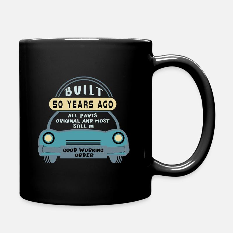 50 ans - Mug uni - noir