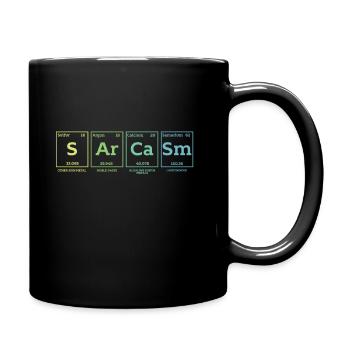 Sarcasm - Full Colour Mug - black - Right