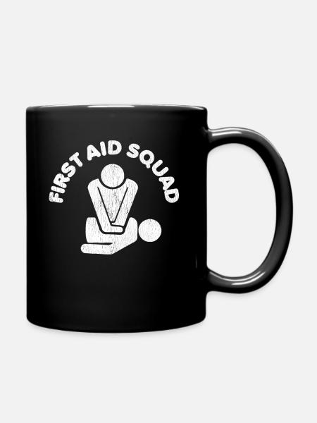 Instructeurs de RCP des équipes de premiers secours - Mug uni - noir
