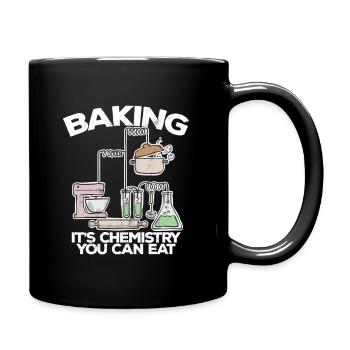 Baking It'S Chemistry You Can Eat Funny Bake - Full Colour Mug - black - Right