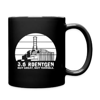 3.6 Roentgen Not Great - Mug uni - noir - Droite