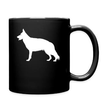 German Shepherd - Full Colour Mug - black - Right