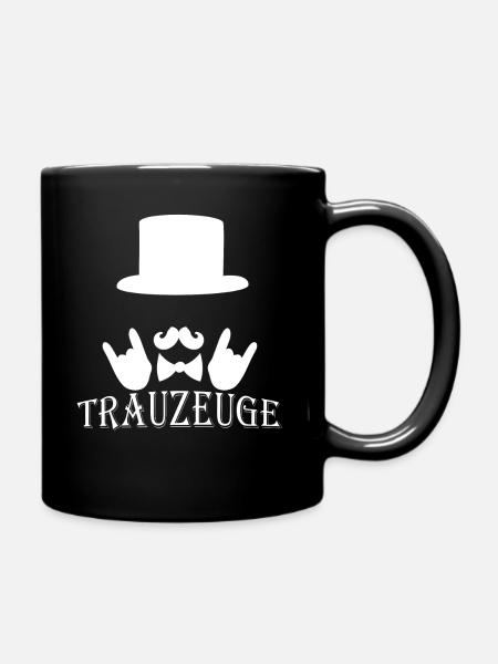 Témoin d’mariage - Mug uni - noir