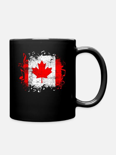 Canada Musique - Mug uni - noir