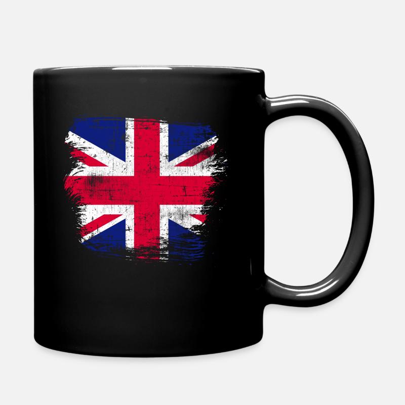 Großbritannien - Tasse einfarbig - Schwarz