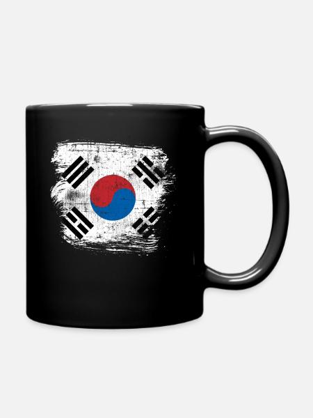 Corée du Sud - Mug uni - noir