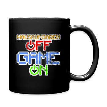 Les devoirs hors jeu sur le jeu - Mug uni - noir - Droite