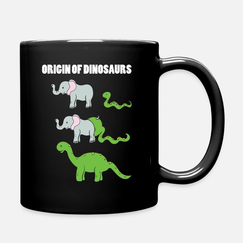 Emergence des dinosaures - Mug uni - noir