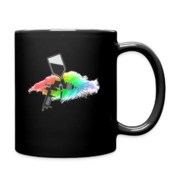 paint - Full Colour Mug - black - Right