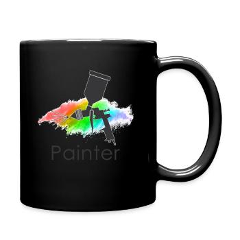 paint - Full Colour Mug - black - Right