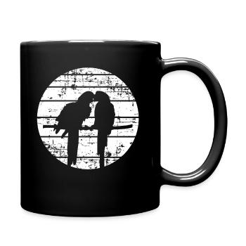 parrots - Full Colour Mug - black - Right