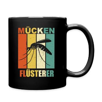 Moustiques murmure - Mug uni - noir - Droite