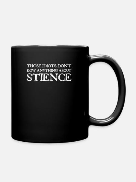Stience - Citation de princesse de haricot - T-shirt nerd - Mug uni - noir