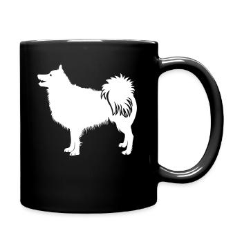 Icelandic dog Icelandic Sheepdog - Full Colour Mug - black - Right