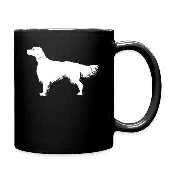 Setter irlandais - Mug uni - noir - Droite