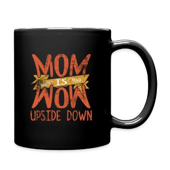 maman - Mug uni - noir - Droite