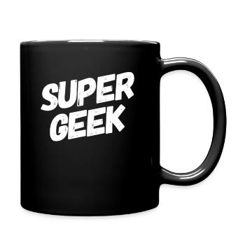 Geek - Tasse einfarbig - Schwarz - Rechts