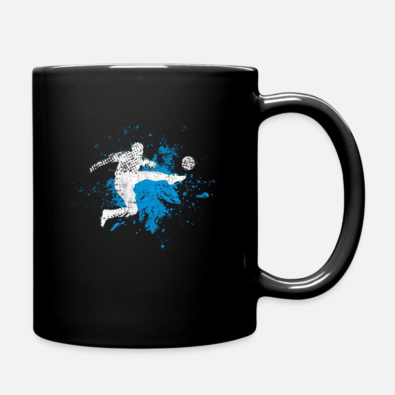 footballeur - Mug uni - noir