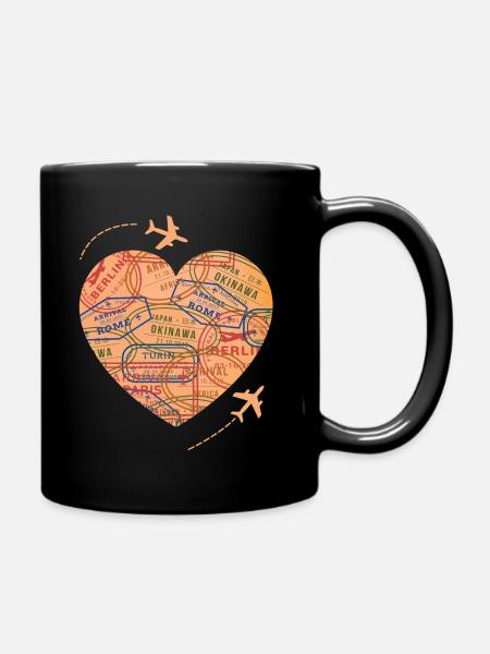 voyageur - Mug uni - noir