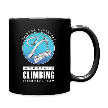 Expédition alpiniste - Mug uni - noir - Droite