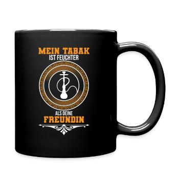 Shisha Tobacco Funny - Full Colour Mug - black - Right