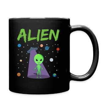 étranger - Mug uni - noir - Droite