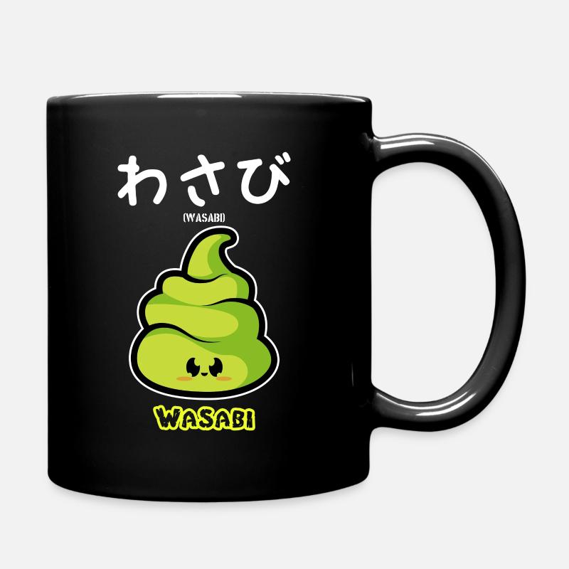 Wasabi - Tasse einfarbig - Schwarz