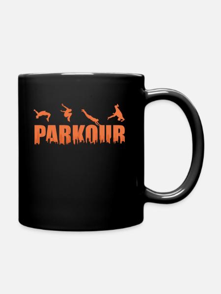 Parkour - Mug uni - noir