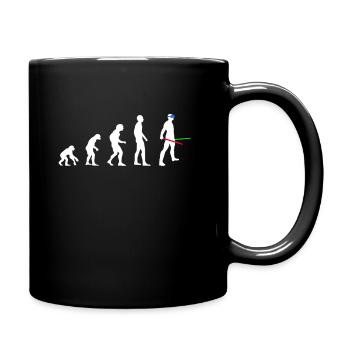 VR Evolution Virtual Reality I Idée de cadeau pour les joueurs - Mug uni - noir - Droite