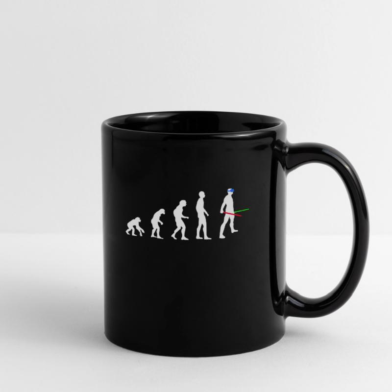 VR Evolution Virtual Reality I Gamer Geschenkidee Tasse einfarbig