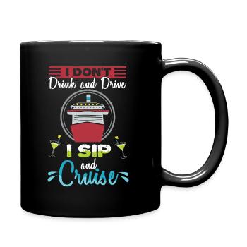 croisière - Mug uni - noir - Droite
