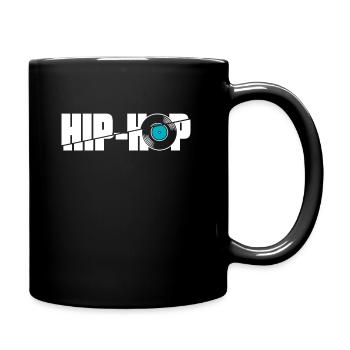 hip hop - Full Colour Mug - black - Right