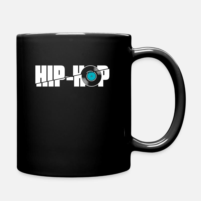 Hip Hop - Tasse einfarbig - Schwarz