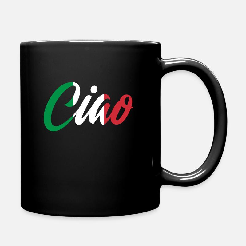 Italie - Mug uni - noir